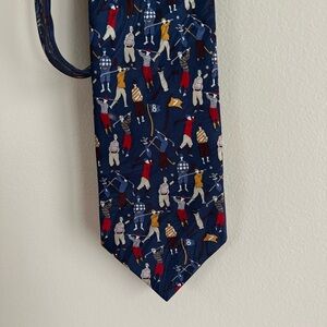 Golfer Sports-Themed Tie